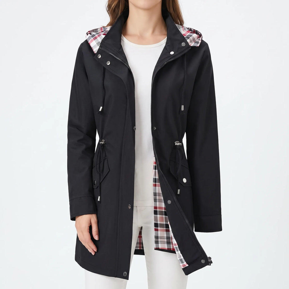 Auroven | Longline Hooded Transitional Jacket