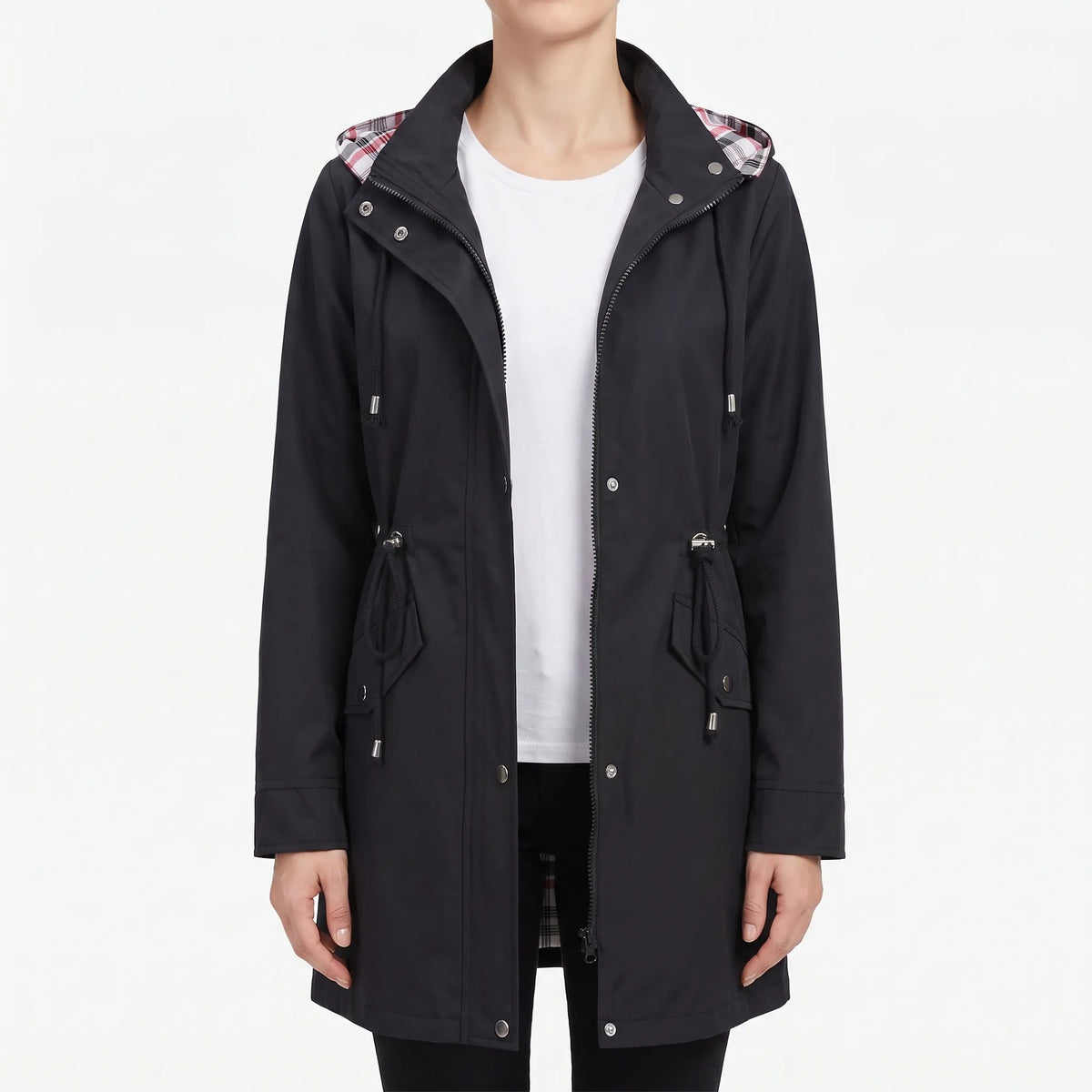 Auroven | Longline Hooded Transitional Jacket