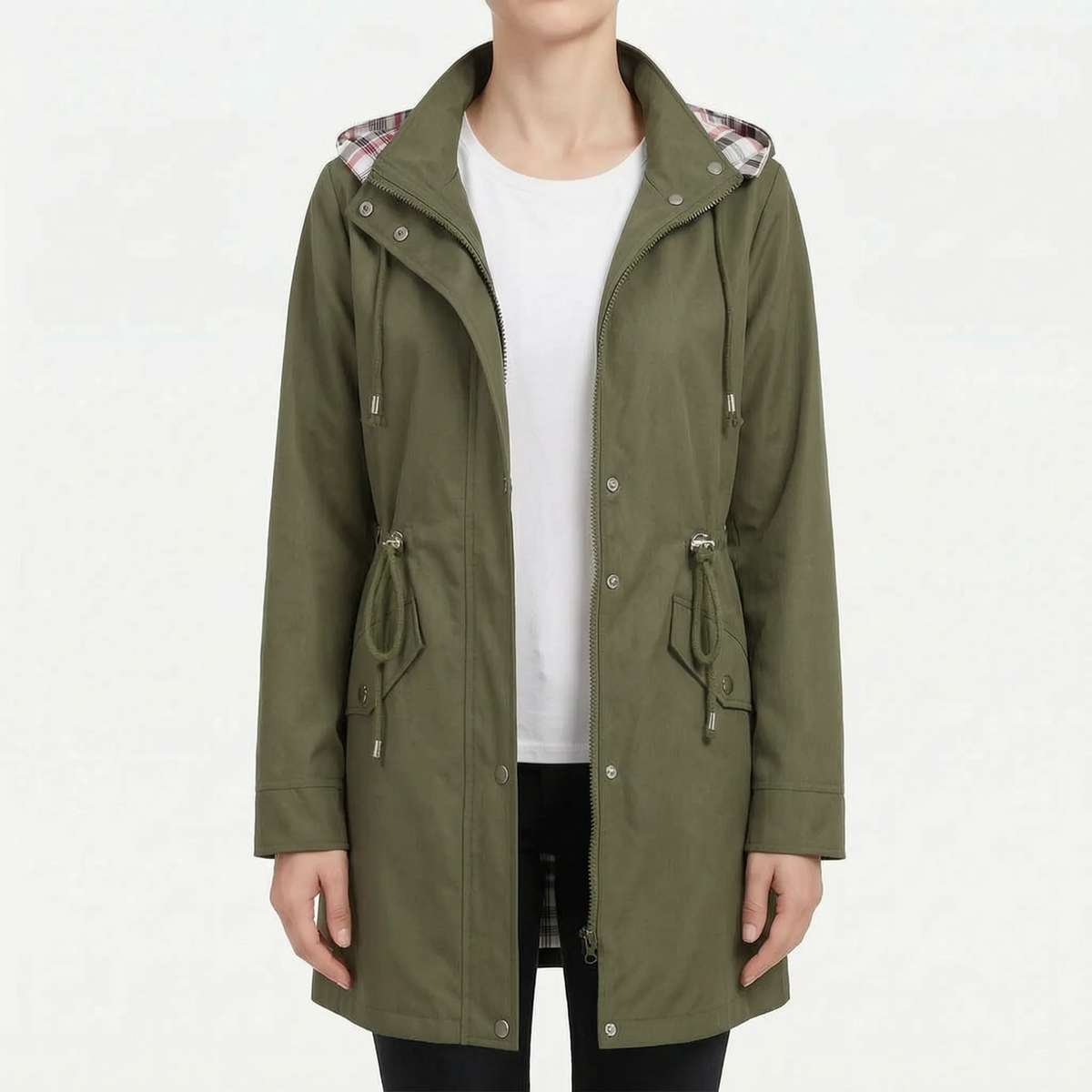Auroven | Longline Hooded Transitional Jacket