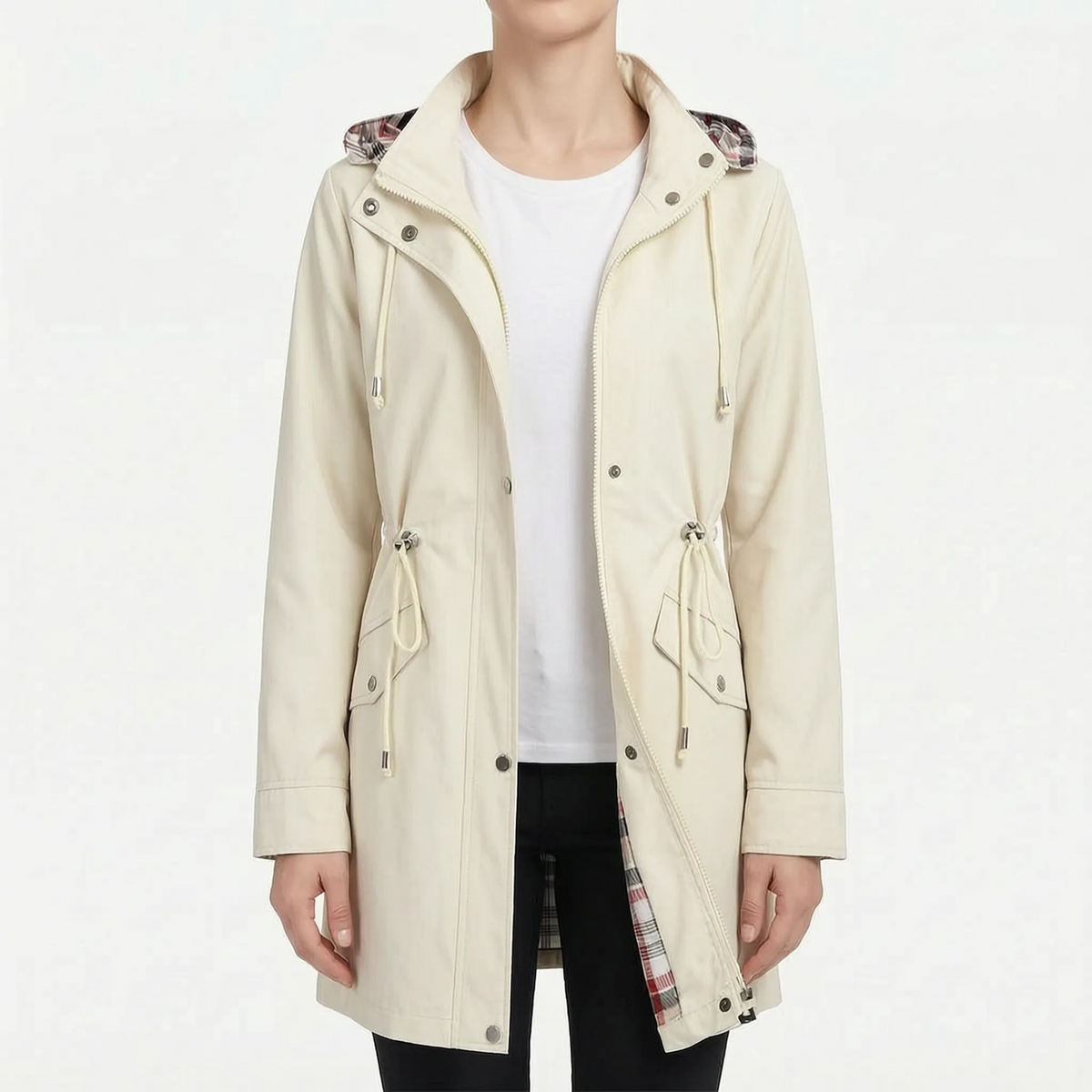 Auroven | Longline Hooded Transitional Jacket