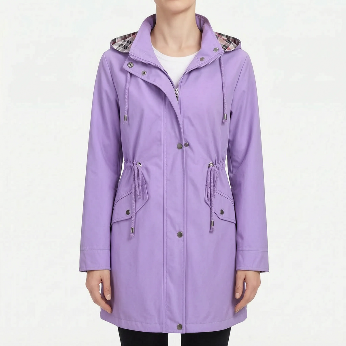 Auroven | Longline Hooded Transitional Jacket