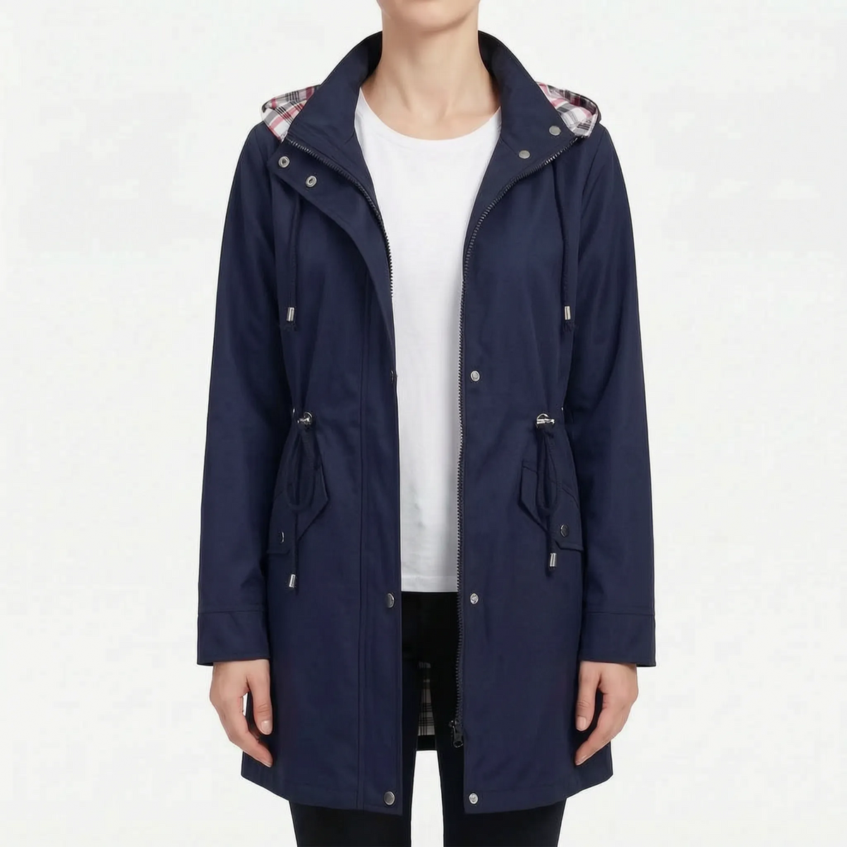 Auroven | Longline Hooded Transitional Jacket