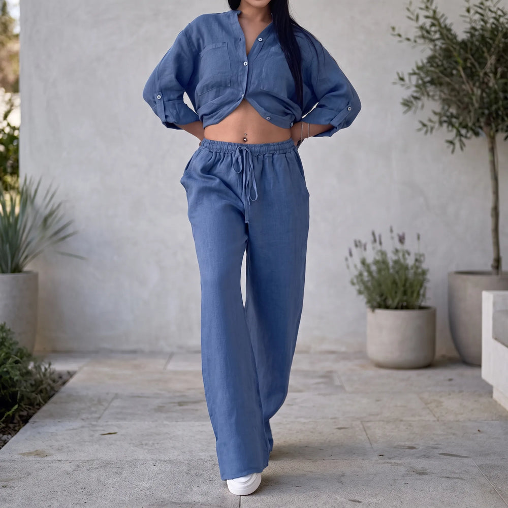 Breezet - Casual Relaxed Two-Piece Lounge Set