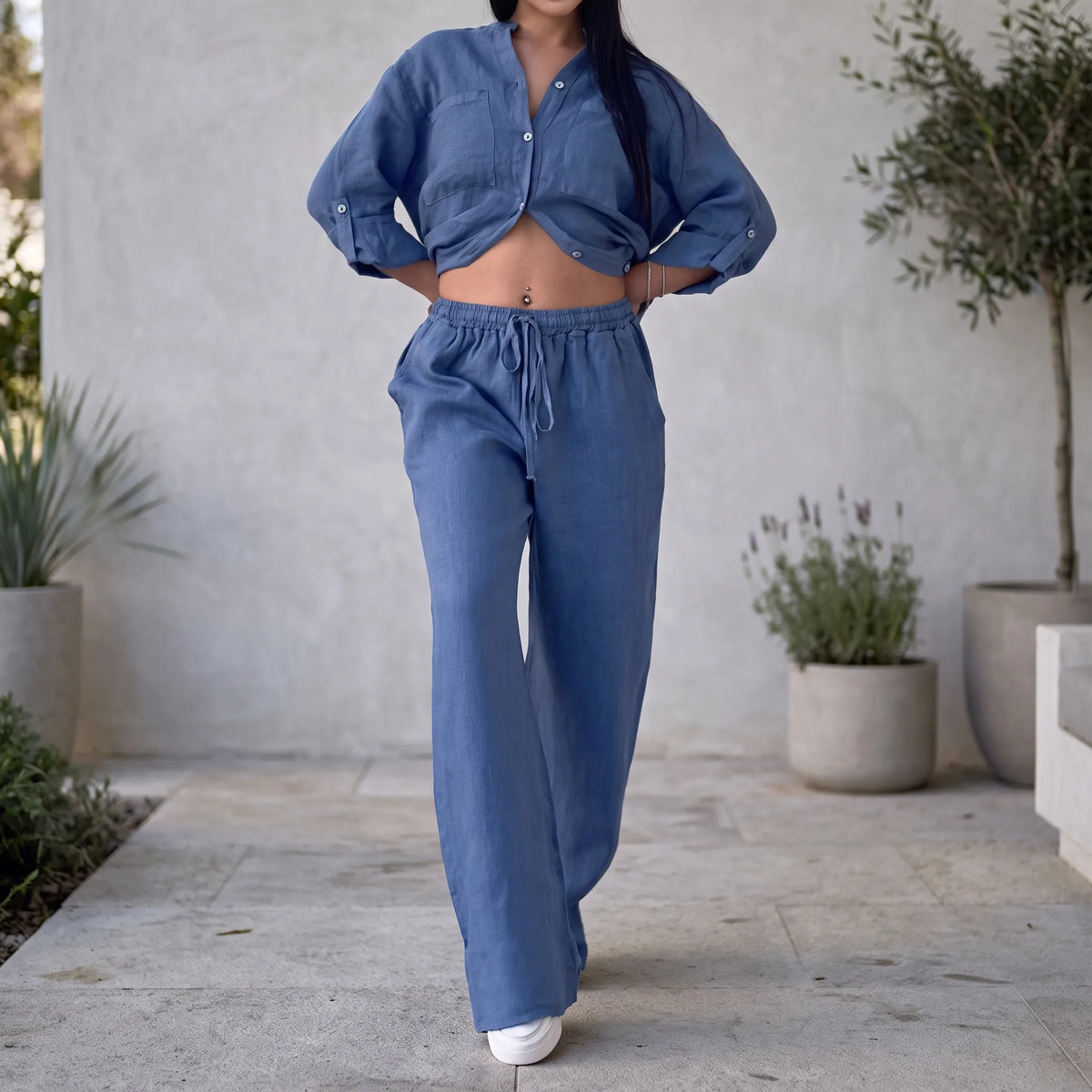Breezet | Casual Relaxed Two-Piece Lounge Set