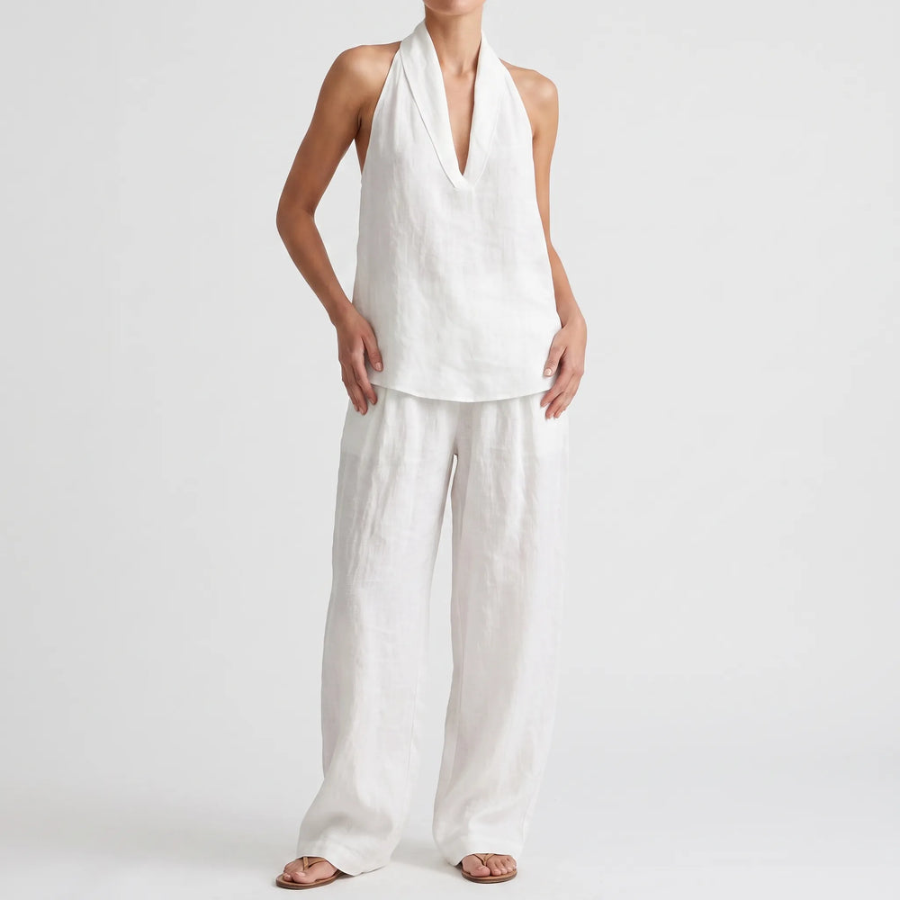 Novarix - Sleeveless Halter 2-Piece Set