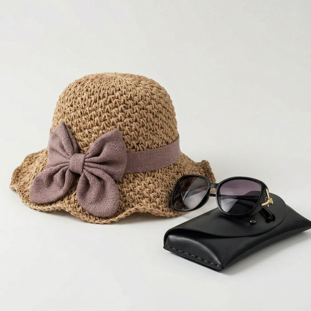 Sombrea | Woven Texture Retro Sun Hat