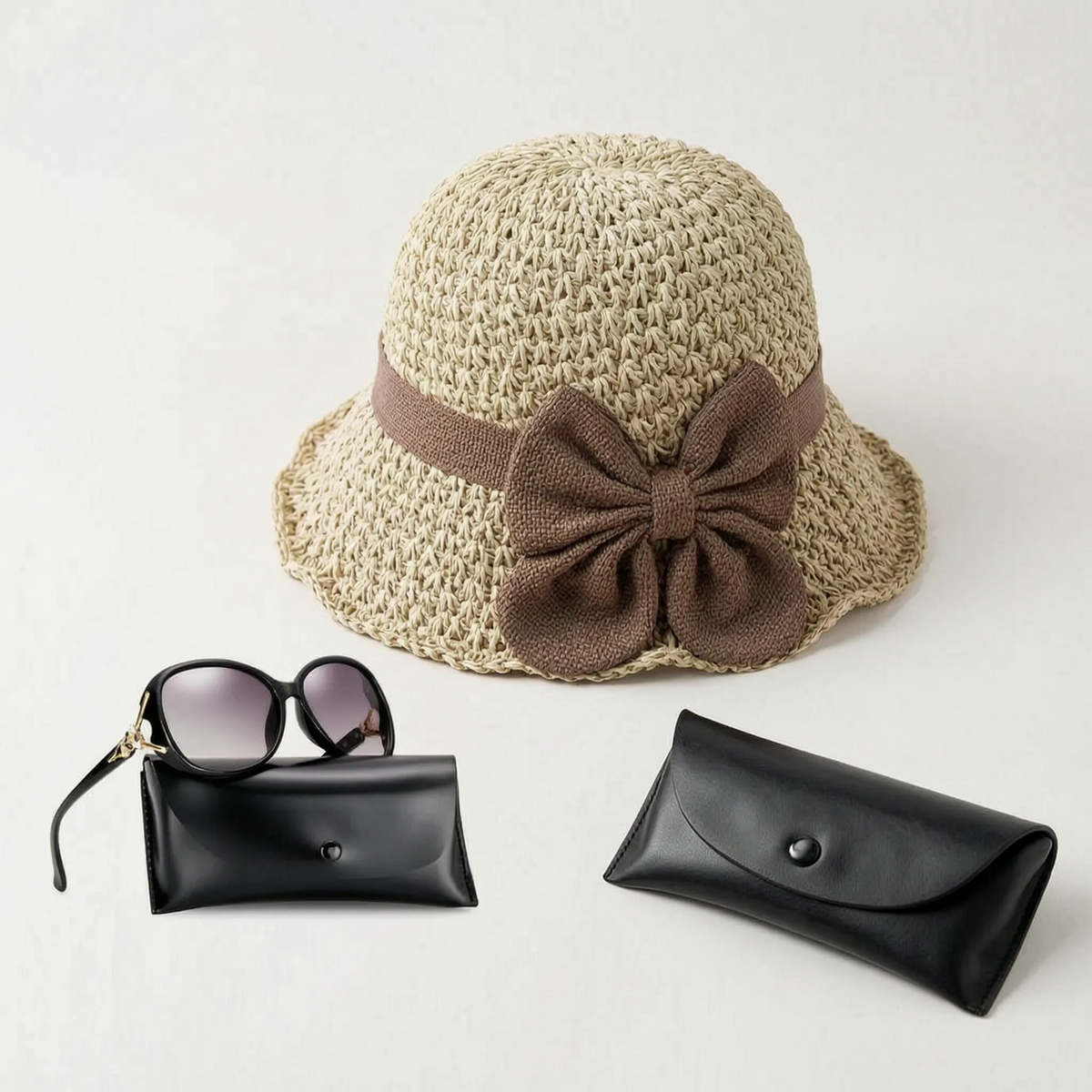 Sombrea | Woven Texture Retro Sun Hat