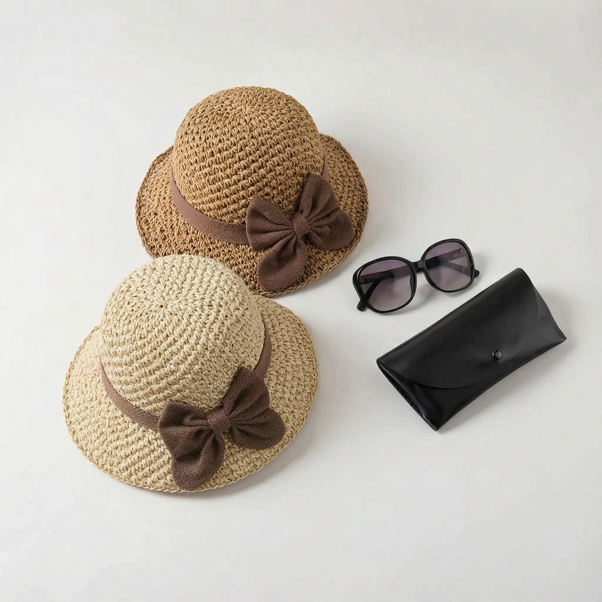 Sombrea | Woven Texture Retro Sun Hat