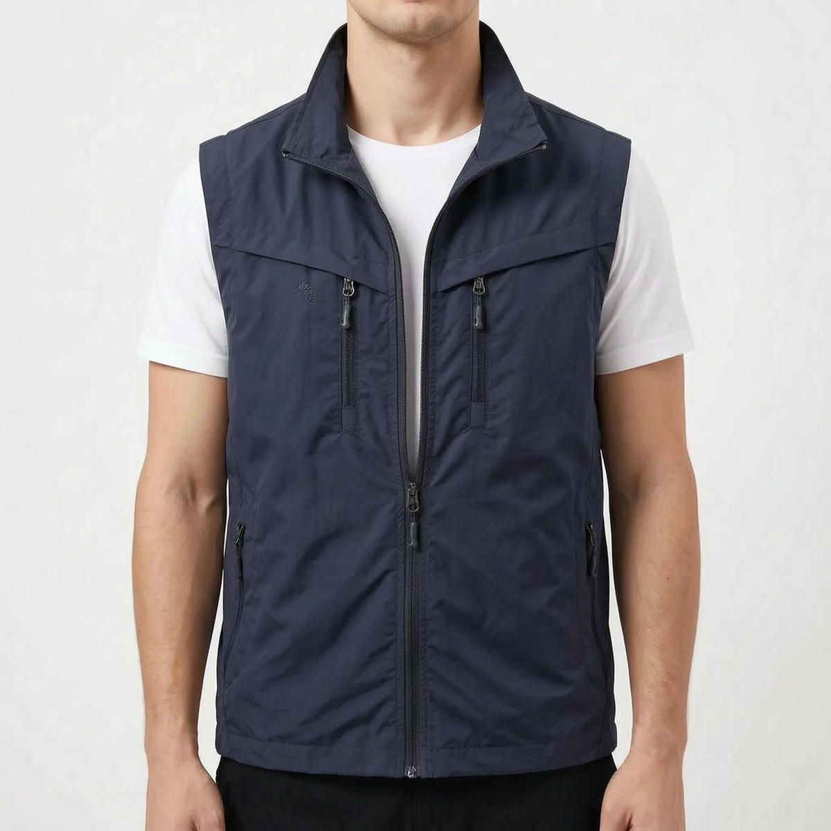Trekvo - Men's Sleeveless Multi-Pocket Utility Vest