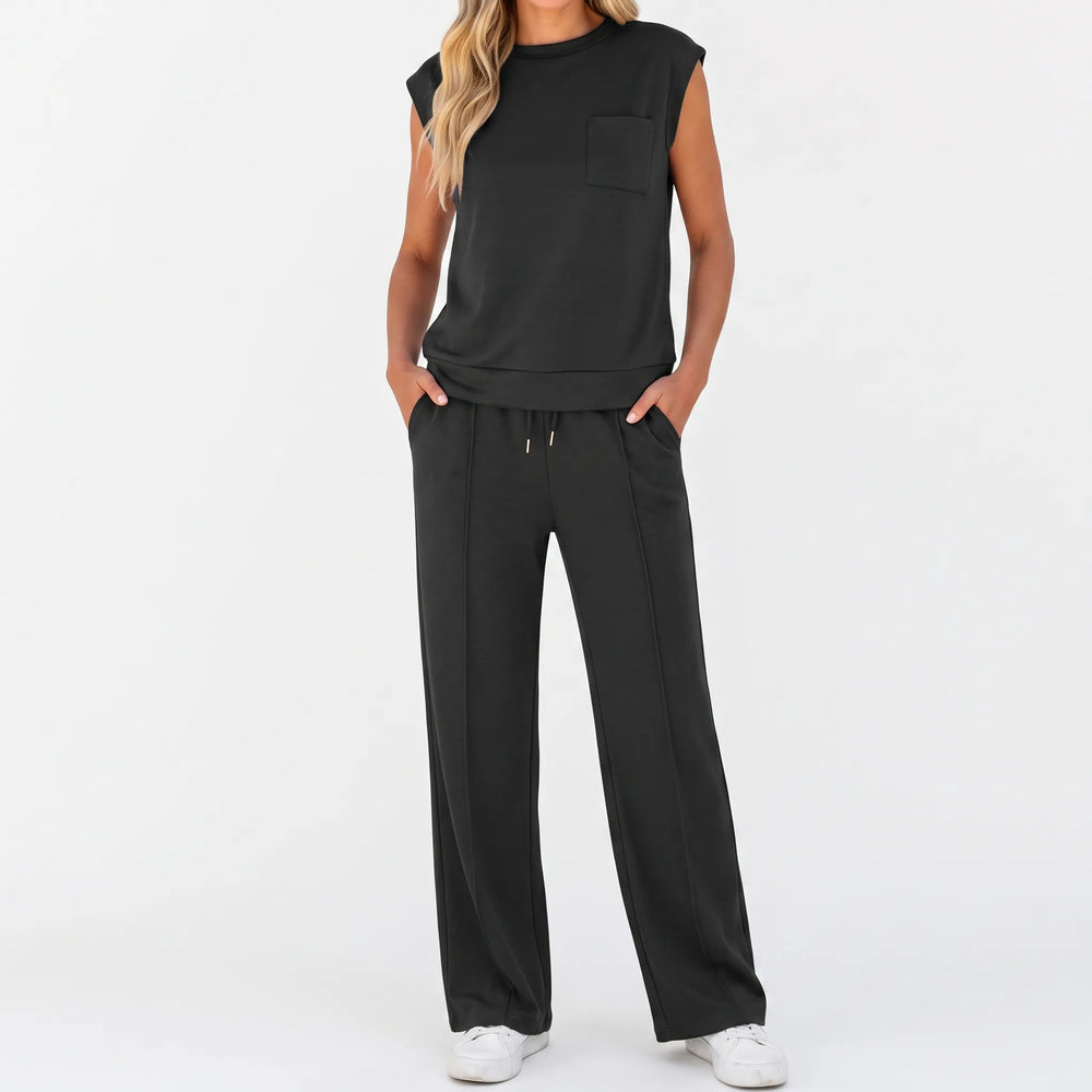 Vespera - Sleeveless Lounge Co-Ord Set
